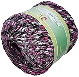 Twinkly Trail Ladder Trellis Yarn 803 White Pink