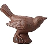 Esschert Design Cast Iron Decorative Bird, 4.407 by 1.911 by 3.354-Inch