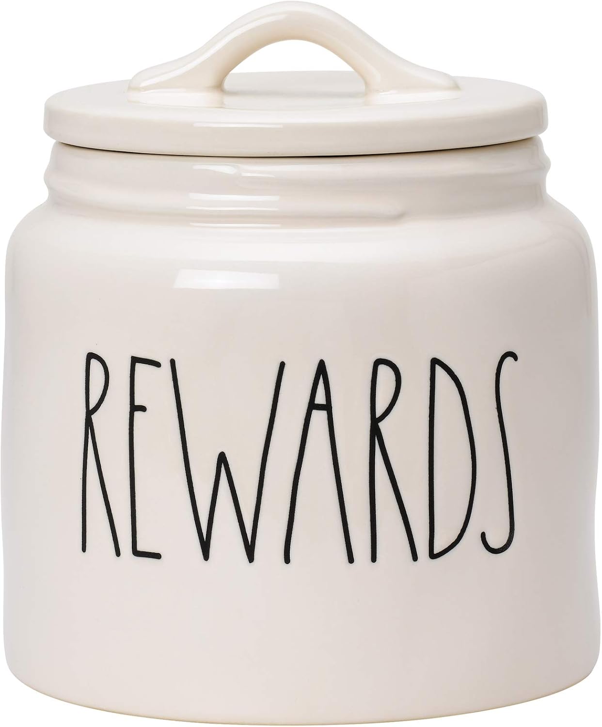 Rae Dunn burgundy ceramic \u201cCozy\u201d canister Kitchen Storage