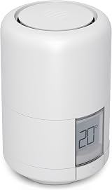 Hive Radiator Control Head and Body White – Smart TRV Valve, App Compatible view 2