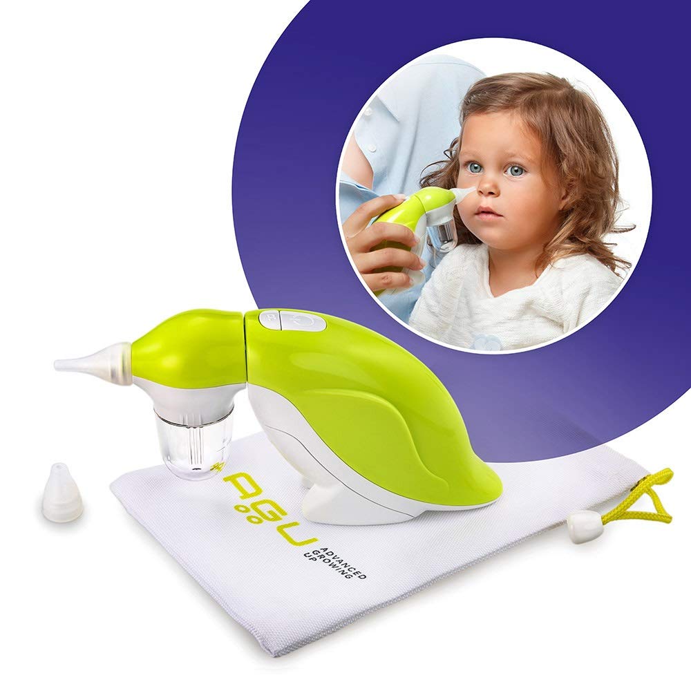 AGU Penguin Baby Nose Cleaner - Baby Nasal Aspirator Electric with Music