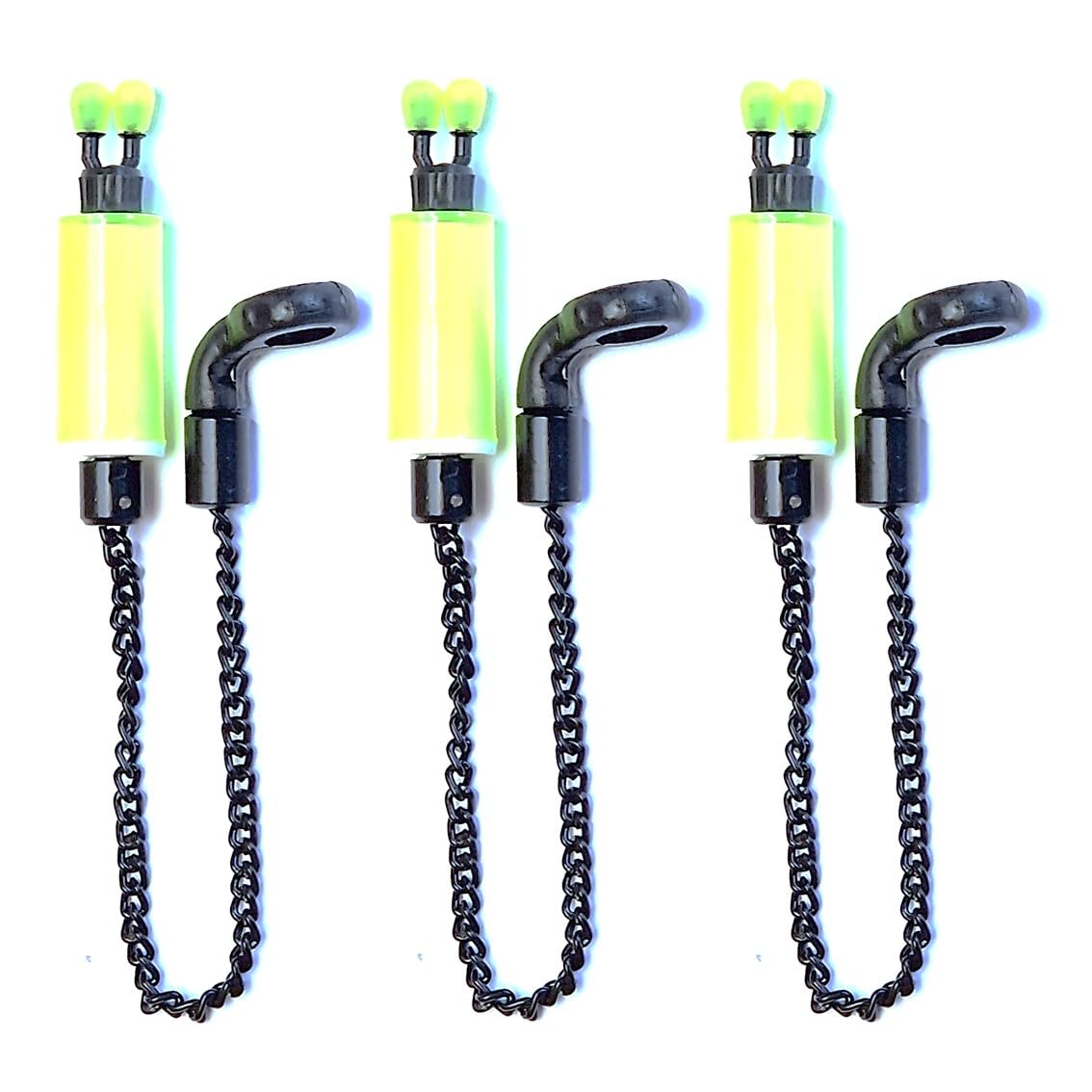 TJR Tackle Bobbins Bite Indicators Carp fishing Tackle for Bite Alarms and bank sticks (Green)