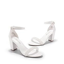 DREAM PAIRS Women's Chunk Low Heel Pump