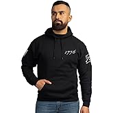 Grunt Style 1776 Flag American Men's Hoodie