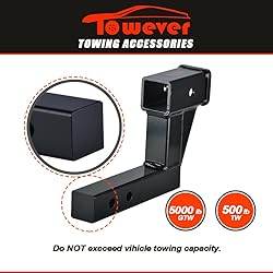 Towever 84123 Towever Trailer Hitch Extender with
