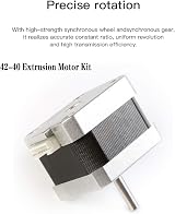 KYOFEOI Creality 42-40 Stepper Motor 1A 1.8° 0.4N.M for E-Axis CR-10 Ender view 5