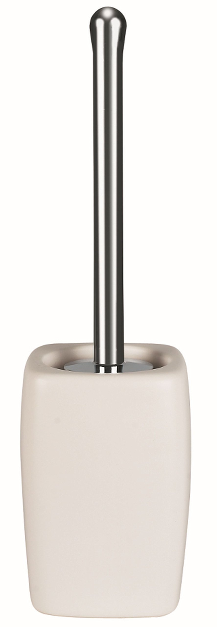 Spirella Retro Stoneware Toilet Brush, White