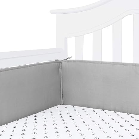 breathable crib bumper pads
