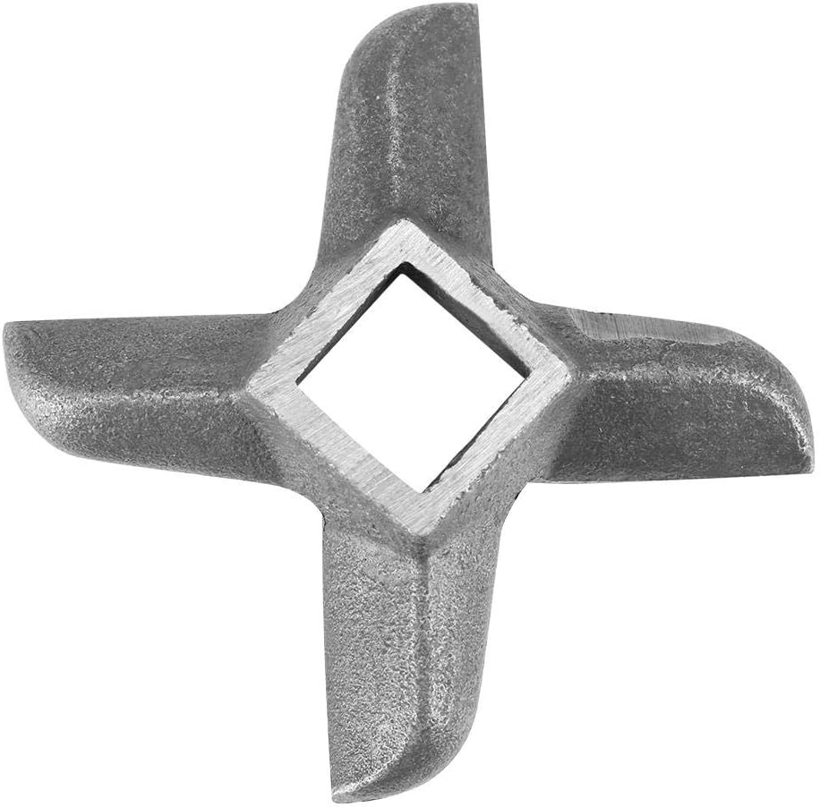 Meat Grinder Blade Stainless Steel Mincer Blade Knife Cutter Replacement for Grinders(#10)