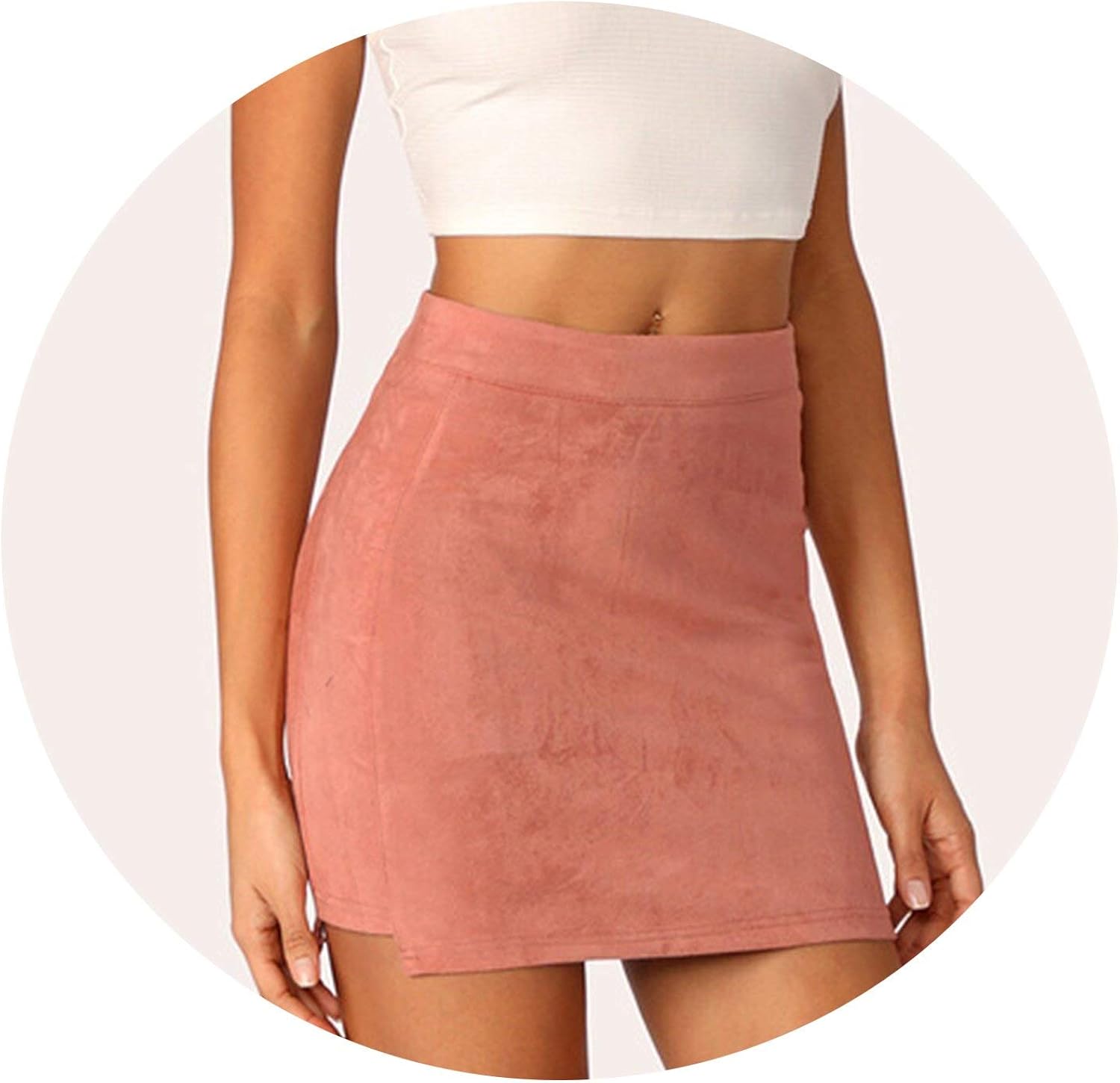 pink bodycon skirt