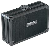 Vaultz Locking Utility Box with Combination Lock, Black on Black (VZ00192)