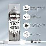Jenolite Plastic Primer Spray Grey 400ml – Adhesion Promoter for Plastics view 2