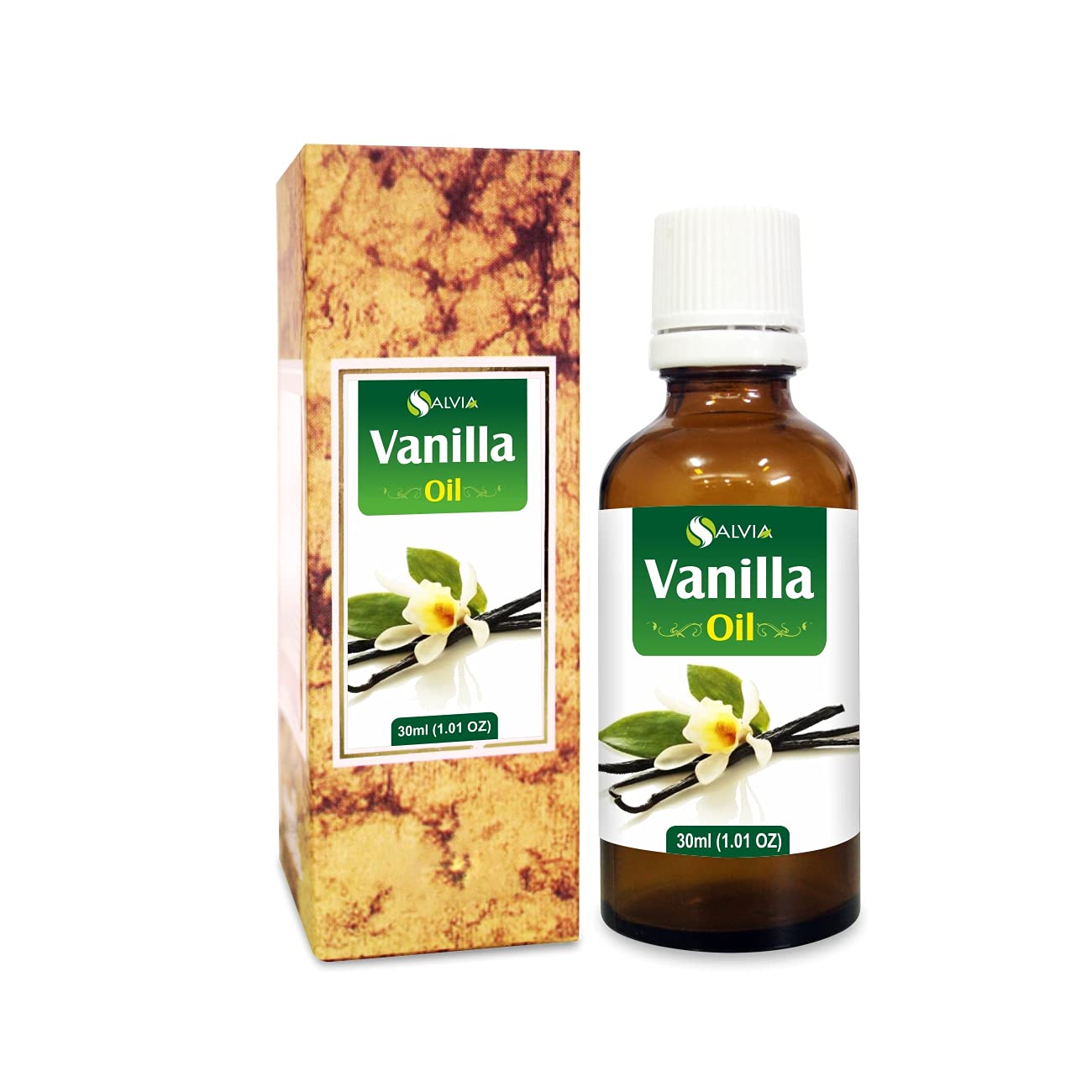 Vanilla Essential Oil 100% Pure & Natural - Undiluted Uncut Cold Pressed Aromatherapy Premium Oil - Therapeutic Grade - 30 ML