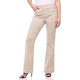 REKKUNA Women's Pull-On Stretchy and Dressy Boot Cut Career Pant