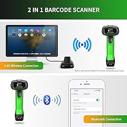NETUM RD Industrial Bluetooth Barcode Scanner with