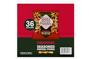 Generic .Dots Homestyle Original Pretzels Snack Bags, 1 oz., Pack of 36