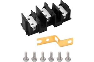 GIBACAD DG96-00173A Range Ovens Terminal Block Assembly(600V 65A 3 Positions) Fits for Sam-Sung Electric Range/Stove/Ovens,Replace 3282643 AP5306090 PS4241550 EAP4241550