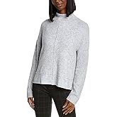 Max Studio Women's Long Sleeve Mock Neck Sweater