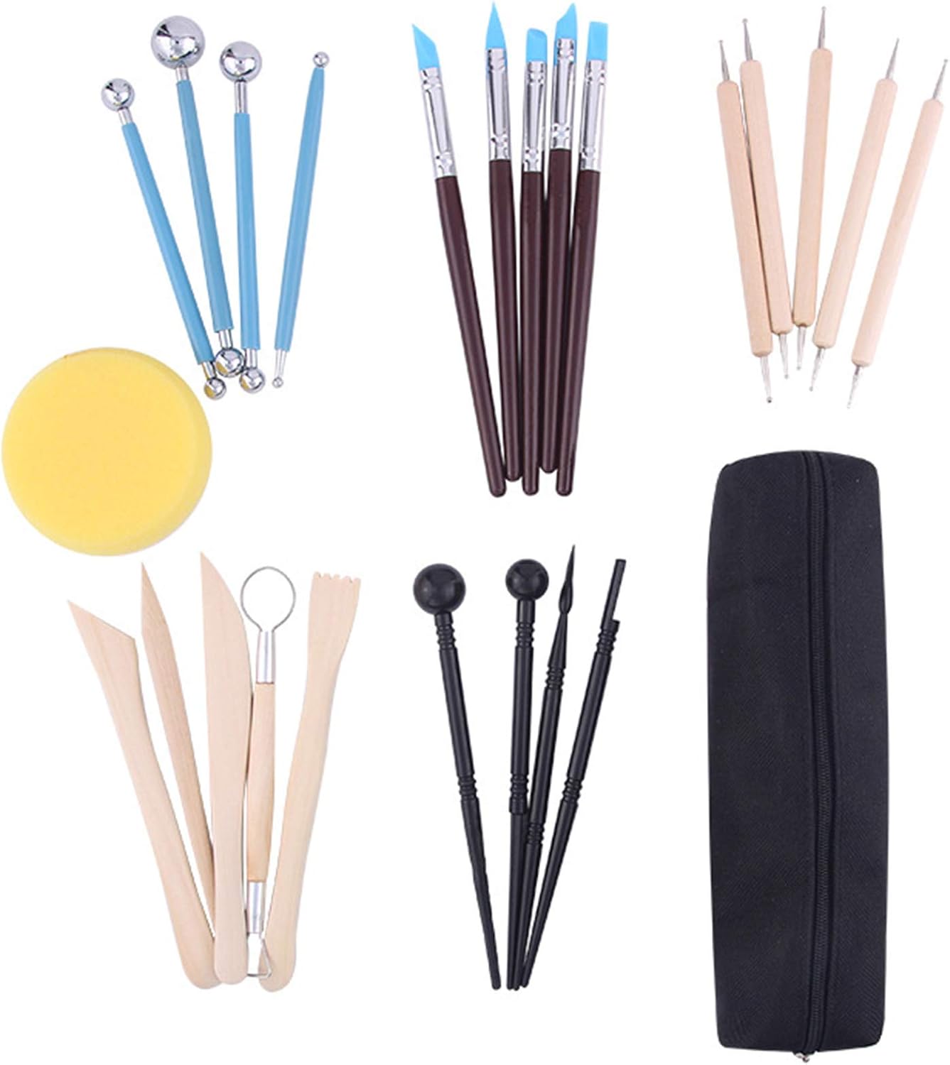 Set 112 Pezzi Per Argilla Polimerica - Stampini, Taglierini, Ganci Per Orecchini Fai Da Te - Foto 8