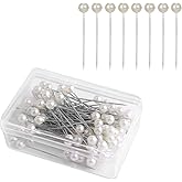 AIEX 100Pcs 1.5 Inch Sewing Pins Plastic Ball Head Straight Quilting Pins for Dressmaker Jewelry DIY Decoration, Art Craft an