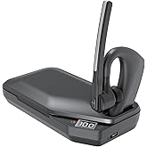 Conambo Bluetooth Headset V5.2 Wireless Bluetooth Earpiece with 750mAH Charging Case 80Hrs Talktime Wireless Headset with CVC8.0 Dual Mic Noise Canceling for iPhone Cellphone Trucker Work