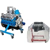 Engine Storage Kit with Steel Mounting Plates and Hardware | For SBF 289 302 351W, Heavy Duty Steel Plates for Support, Allows Engine Storage with Transmission Attached