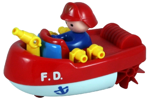WowToyz Wind-Up Fire Boat