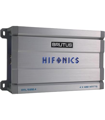 Amazon.com: Hifonics Brutus BRL800.4 car Audio Four Channel