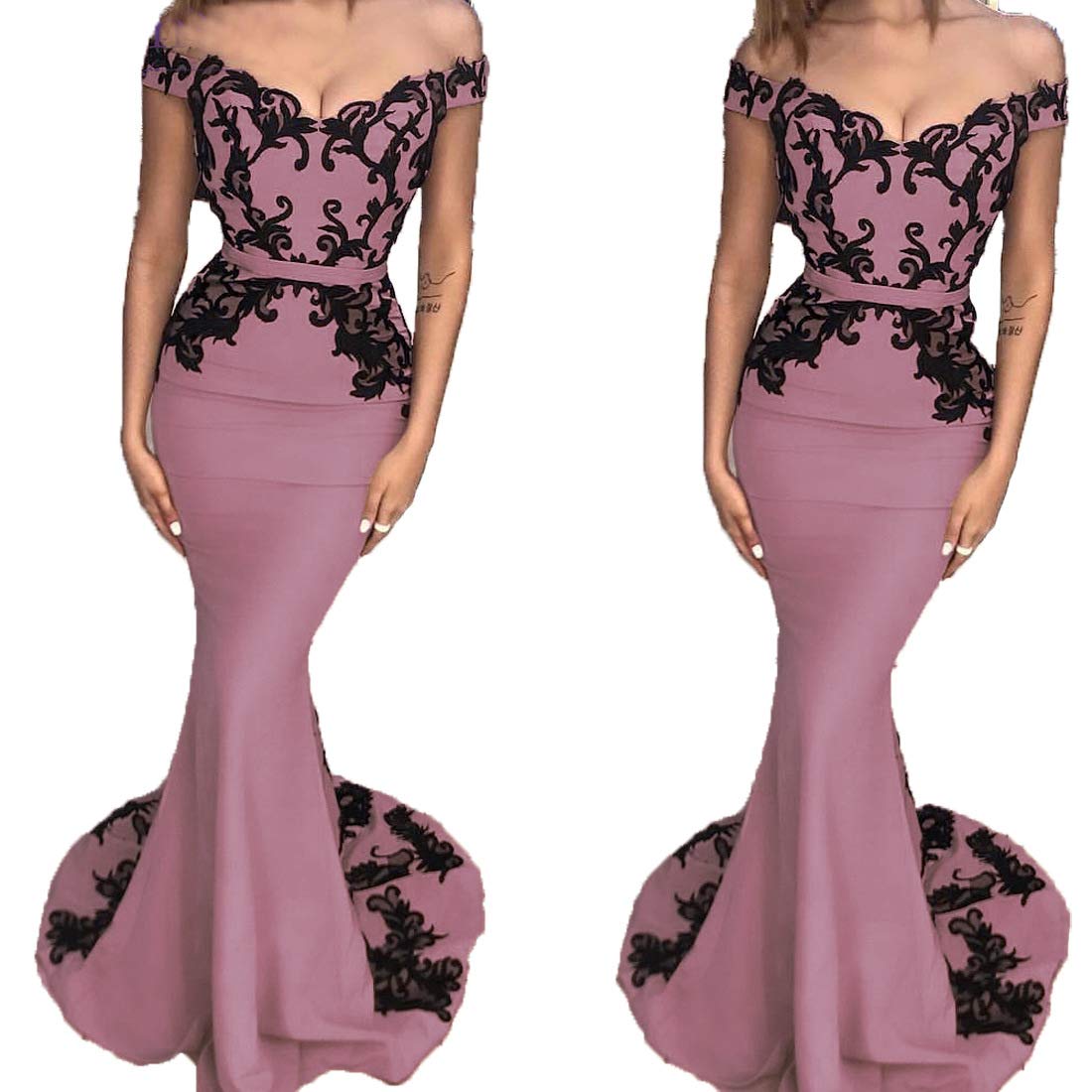 mauve prom dresses 2019