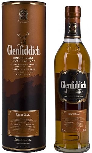 Glenfiddich Single Malt Scotch Whisky Rich Oak 14 Years