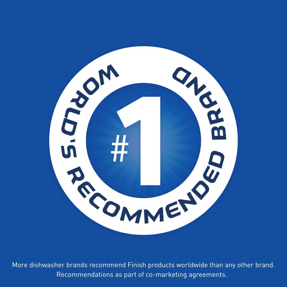 Finish In-Wash Dishwasher Cleaner: Clean Hidden Grease and Grime, 3 ct: Health & Personal Care