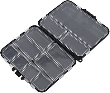 Giny Caja de Almacenamiento de plástico para Cebo Interior ordenada y