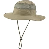 Home Prefer UPF50+ Kids Wide Brim Sun Hat for Boys Girls UV Protection Hat Mesh Wide Brim Fishing Hat Beach Water Bucket Hat