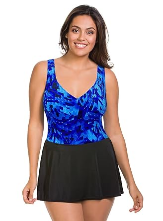 Download Longitude Womens Cala Luna Mock Surplice One Piece ...