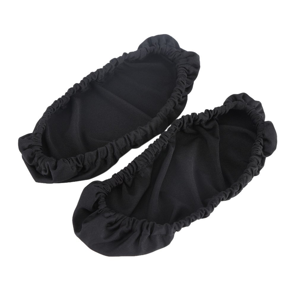 Fdit 1 Pair of Removable Armrest Chair Covers Elastic Protective Office Chair Cover (Black)