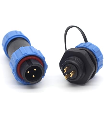 Aazon.co: HangTon LP20 3 Pin Aviation Circular Connector Quick - View #9