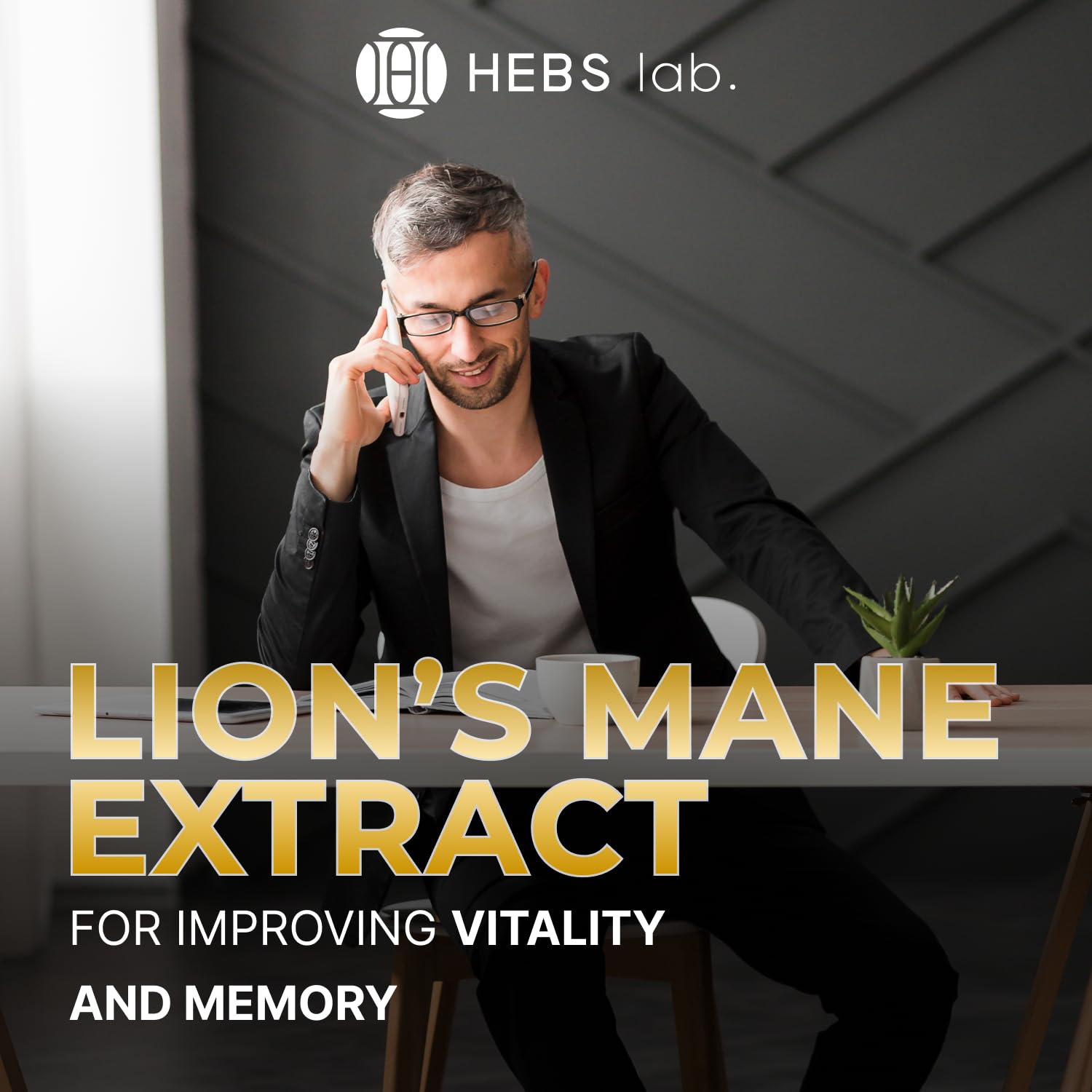 Lions Mane Mushroom Supplement - Lions Mane Extract - Herbs Brain Supplement - Lion's Mane Drops for Immune Defense - Made in USA - Memory Supplement for Brain 4 Fl Oz