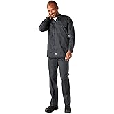 Dickies Long Sleeve Work Shirt, Charcoal, L