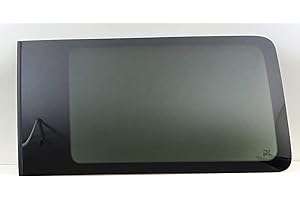 NAGD Privacy Passenger Right Rear Sliding Door Window Door Glass Compatible with Ford Transit 100.8" (Mid-Roof) / 110.2" (High-Roof) 2015-2023 Models (Not for Transit Connect or Low-Roof Transit)