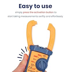 Digital Multimeter Tester 6000 Counts Amp Clamp