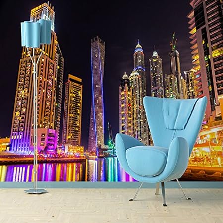 Bzdhwwh Art Deco 3d Home Decoration Contemporary Silk Cloth Wall