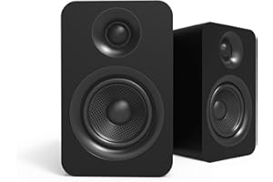 Kanto YU Passive 4" Passive Bookshelf Speakers with 1" Silk Dome Tweeter | External Amplifier Required to Operate | Pair | Ma