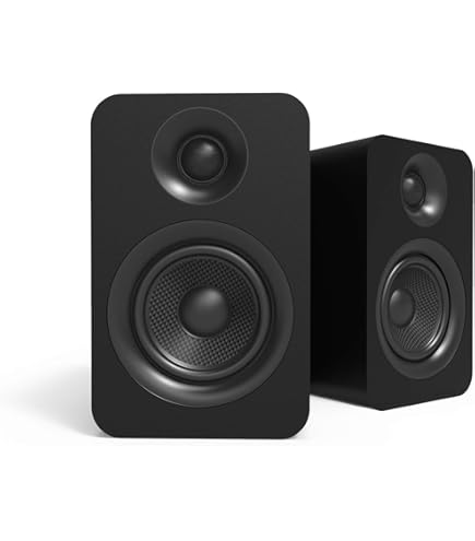Amazon.com: Kanto YU4 Powered Speakers with Bluetooth and Phono