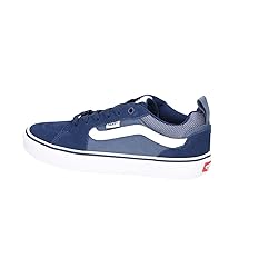 Vans Men's Filmore Sneaker, Blue Suede Canvas, 11