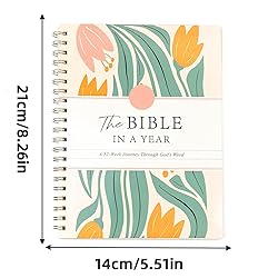 New The Bible In A Year: A 52-Week Bible Study For