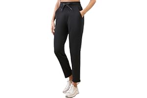 lemonsky Women's Drawstring Straight Leg Sweatpants Athletic Casual Pants with Pockets Lounge Workout Pants
