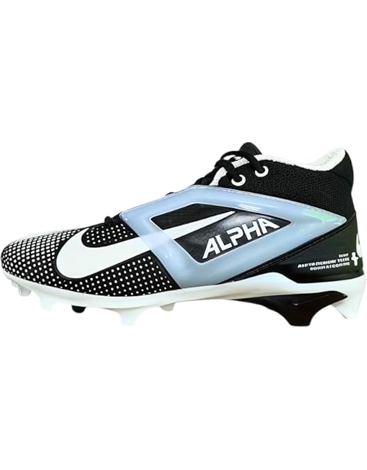 Amazon.com | Nike Alpha Menace Pro 3 Molded Football Cleats  display picture 1