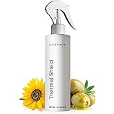 MOEHAIR Professional Grade Heat Protection Spray for Color-Treated and Natural Hair, Thermal Protection for Hair, Tames Flyaways, Reduces Frizz, Adds Shine, Split End Treatment, 8 Fl Oz
