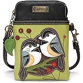 CHALA Crossbody Cell Phone Purse | Women's Multi-Color Wristlet Handbags with Adjustable Strap