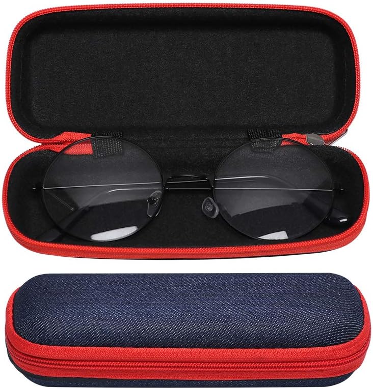 FANGPAN Fabric Glasses Box Zipper Sunglasses Crush Resistance Container Eyeglasses Case Travel Glasses Carry Bag